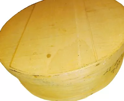 $1.04 • Buy Vintage Wood Bent Round Cheese Wheel Box Kiel Wooden Ware Wisconsin Primitive 