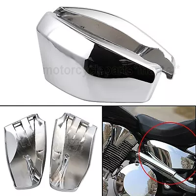 Chrome Battery Side Fairing Cover Left&Right For Honda VTX 1300 R/S/C/T 2003-09 • $35.98