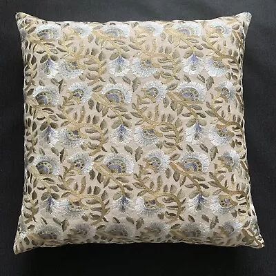 William Morris Fabric Cushion Cover WARDLE EMBROIDERY 45cm X 45cm (18 ) • £36.99