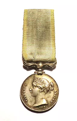 1854 Crimean Medal Miniature Victoria Colonies Empire Napoleon 19th Silver • £10.71