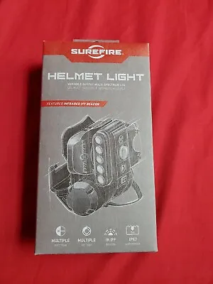 $75 • Buy SureFire HL1-A-TN Helmet Light W/Blue, White & Infrared Rotates 360 Degrees