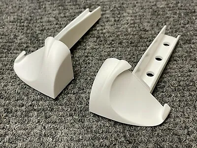 WHITE Vidmar Drawer Pull End Cap Caps Endcaps Stanley Left Right Plastic Pair • $3