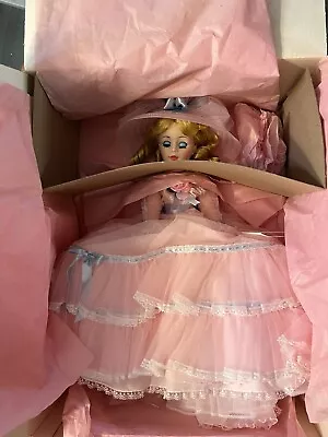 Vintage 1979 Madame Alexander #2220 MELANIE Pink Gown 21  Portrait Doll In Box • $99.95