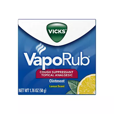 Vicks VapoRub Ointment Lemon Scent 1.76 Oz • $11.93