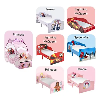 Disney Kids Toddler Junior Character Beds – With/ Without Storage • £199.99