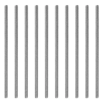 20PCS M4x100mm Fully Threaded Rod Long Threaded Screw 304 Stainless Steel • £7.21