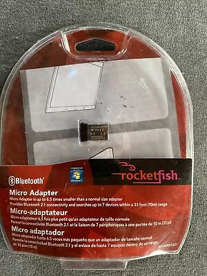 Nib Rocketfish Bluetooth Micro Adapter Rf-mrbtad • $6.95