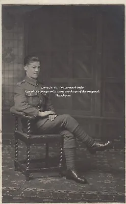 £5.99 • Buy RPPC: WW1 - A Studio Portrait Of A Scottish Private - Regiment TBD