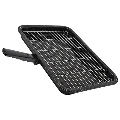 £19.95 • Buy Cooker Oven Grill Pan Drip Tray Wire Rack & Handle For  Belling