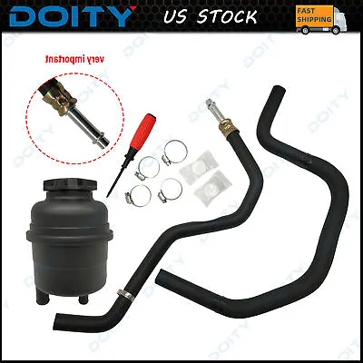 For 82-10 Bmw 5 7series E38 E39 M52 Power Steering Reservoir Hose Repair Kit New • $30.12