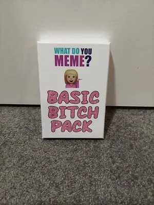 $25.70 • Buy What Do You Meme? Basic Bitch Pack Party Game Expansion Game