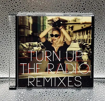 MADONNA TURN UP THE RADIO REMIXES CD SINGLE CDr PROMO MDNA US 2012 • $100