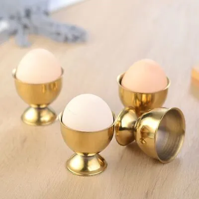 4Pcs Portable Eggs Holder Convenient Tabletop Cup Egg Tray  Kitchen Tools • £6.25