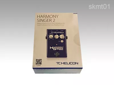 TC HELICON Vocal Harmony Reverb Pedal Effect HARMONY SINGER 2 Used DHL Fast Ship • $368.88