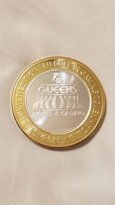 $19.99 • Buy Limited Edition Four Queens Las Vegas $10 Gaming Token W/Case