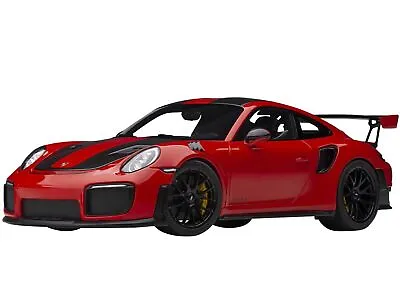 Porsche 911 (991.2) Gt2 Rs Weissach Package Red 1/18 Model Car By Autoart 78173 • $219.99