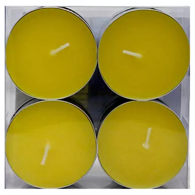 24 Citronella Tealight Candles Natural Fly Mosquito Insect Repellent Scented UK • £6.99