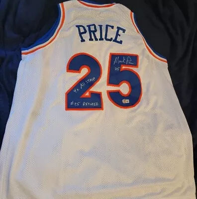 Cleveland Cavaliers Mark Price Autographed Jersey W/Inscriptions Beckett Witness • $169.99
