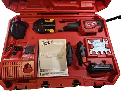 Milwaukee 2674-22C M18 Short Throw Press Tool Kit With PEX Crimp Jaws • $629