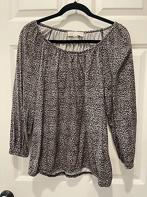 Michael Kors Cheetah Print Shirt Size Medium • $11