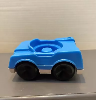 Rare Fisher Price Little People Chunky Blue Car McDonald’s Restaurant Playset • $18