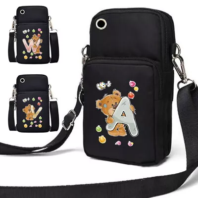 UK Women Cross Body Mobile Phone Pouch Shoulder Bags Coin Wallet Purse Handbag • £6.49