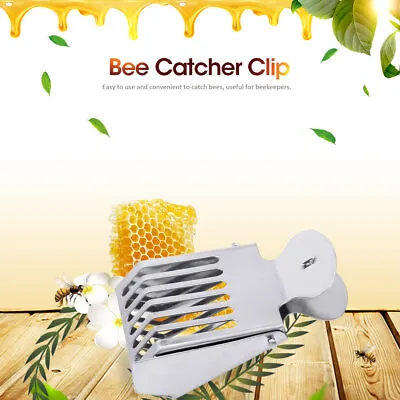 5PCS Metal Queen Bee Catcher Clip Cage Catching Tool Beekeeping Equipment Ste XG • $11.32