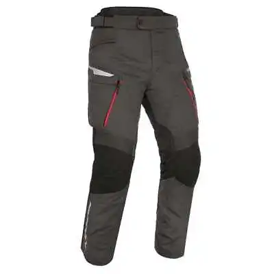 Oxford Montreal 4.0 Mens Dry2Dry Waterproof Motorcycle Pant Black Grey Red Reg • $189.43