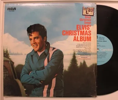 Elvis Presley Lp Elvis' Christmas Album On Rca - Vg++ To Nm / Vg++ (In Shrink) • $19.99