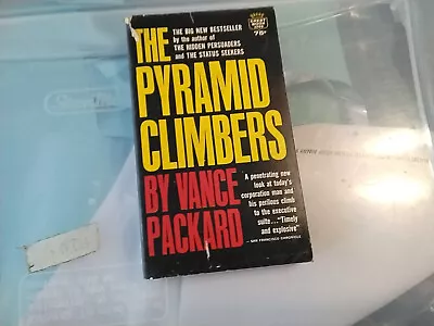 Vance Packard THE PYRAMID CLIMBERS 1964 First Crest Books  Paperback Dad3 • $8