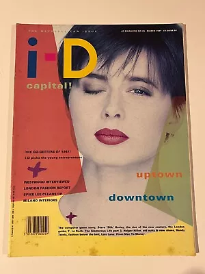 I-D Magazine N°45 MAR 1987 London Fashion Art Design Vivienne Westwood Spike Lee • $44.99