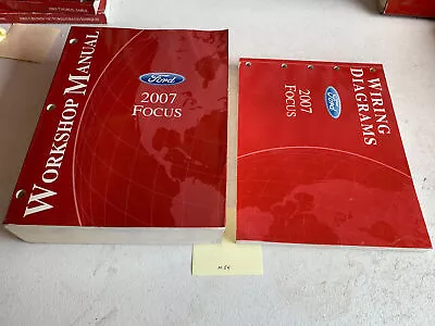 $49 • Buy 2007 Ford Focus Car Workshop Service Repair Manual Set, W/Wiring Diagrams Book