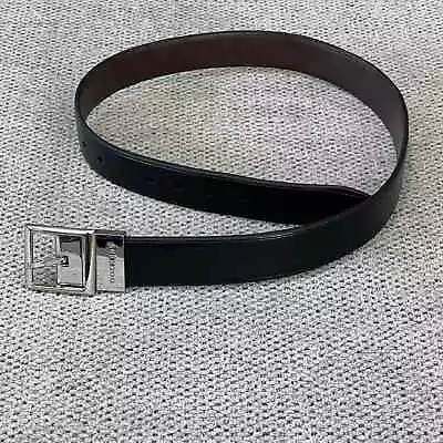 Dockers Reversible Vegan Leather Belt 26/28 • $20