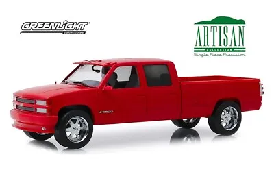 Greenlight Artisan 1/18th Scale 1997 Chevrolet Silverado 3500 In Victory Red • $109.99