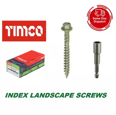 Hex Head Landscape Screws Sleeper Decking Fixingtimberfixindex Screws • £59.59