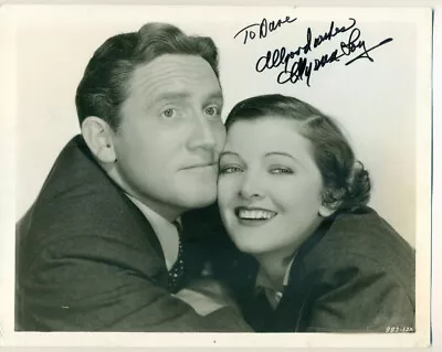 MYRNA LOY Whipsaw Orig 1935 Photo HAND SIGNED Spencer Tracy • $69.95