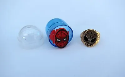 Vintage Spider-man Gumball Machine Plastic & Metal Toy Rings Lot*marvel Comics* • $24.99