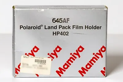 Polaroid Pack Film Back HP402 For Mamiya 645AF AFD AFDII Medium Format Cameras • $45