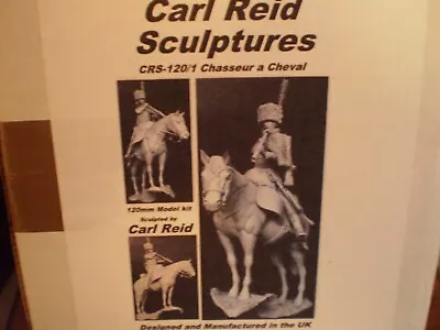 £35 • Buy Carl Reid 120mm Scale Resin Figure Of A Mounted Guard Chasseur A Cheval Trooper