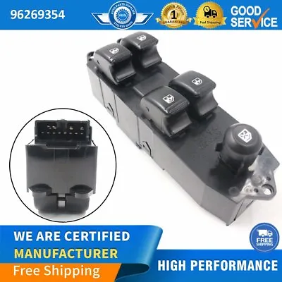 Auto Master Power Door Window Switch For DAEWOO NUBIRA LHD Left Driver 96269354 • $23.29