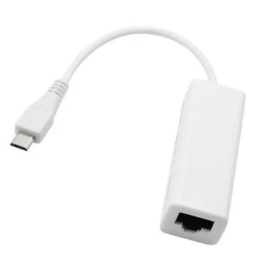 Mini 5pin USB To RJ45 10/100M Ethernet Network Adapter For Samsung Table PC • $4.45