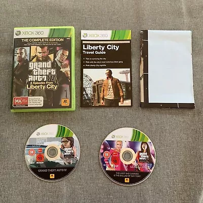 Grand Theft Auto IV & Episodes From Liberty City Xbox 360 • $19