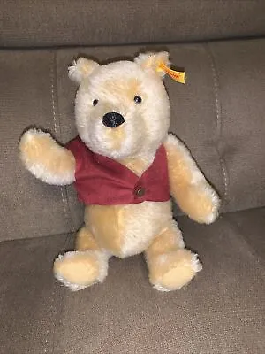 Steiff 75th Anniversary Classic Winnie The Pooh Mohair 2001 Bear Disney • $150