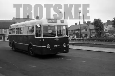 35mm Negative Sunderland District Leyland Royal Tiger Roe 251 MPT319 1963 • £4.97