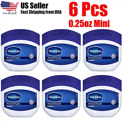 Vaseline Skin Protecting Jelly Original 0.25oz Mini Size (6 Pcs) • $8.99