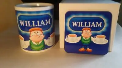 Tetley Tea Mug - Name Cup - Mug And Coaster Set - Personalised -Tetley Tea Folk  • £9.79