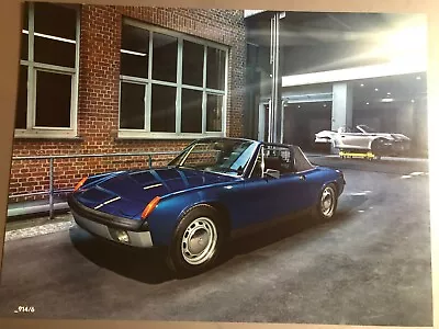 2019 Porsche 914/6 Roadster Car Showroom Advertising Poster RARE!! Awesome L@@K • $19.95