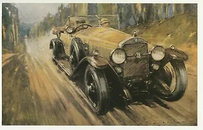 £1 • Buy Isotta-Fraschini Car,1926~Super Spint~The Nostalgia Repro Postcard Series Set 31