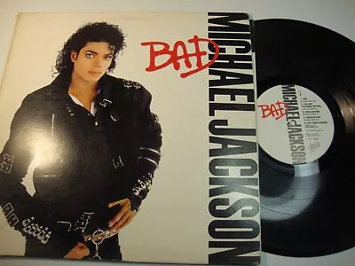 Michael Jackson LP  Bad  Promo • $13.50