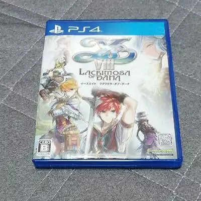 PS4 Ys VIII Lacrimosa Of DANA 26680 Japanese Ver From Japan • $95.32